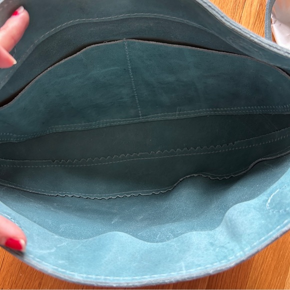 Portland Leather Goods Large Koala Teal - Picture 6 of 6